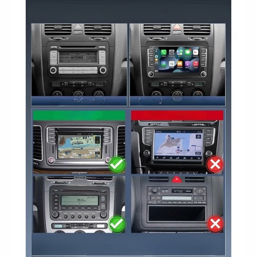 Car radio Android 13 2DIN VW Golf 5 6 Polo T5 Passat Touran CarPlay Packaging status original