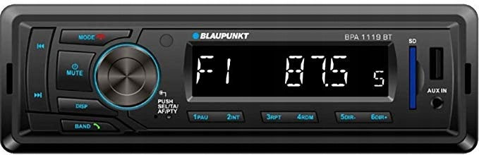 Car radio Bluetooth MP3 USB SD AUX 12V RCA - Blaupunkt BPA1119BT Packaging status original