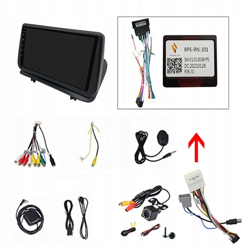 Car radio Renault CLIO 3 2005-2014 Carplay 2+64GB 2-DIN Manufacturer code 0a5PingYouPIN520832