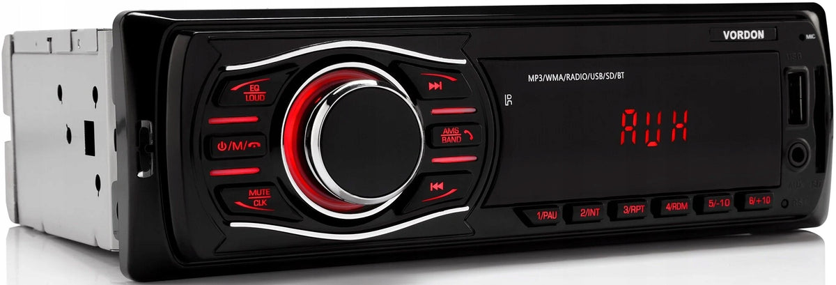 Car radio VORDON HT-175U London BT AUX USB Radio FM band