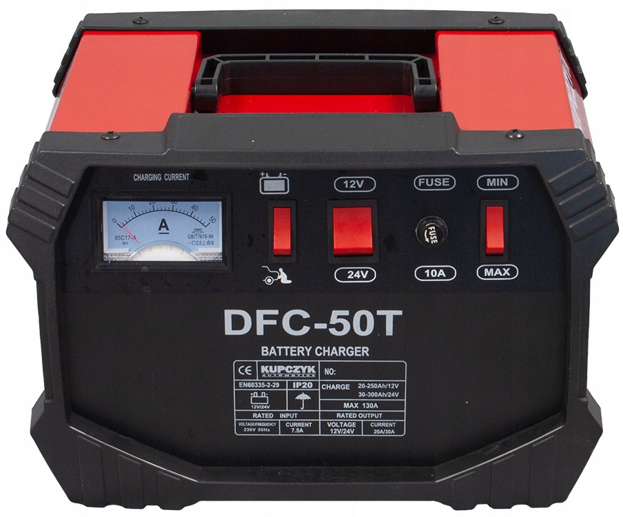 Car rectifier + start 12V / 24V DFC-50T EAN (GTIN) 5904422418823