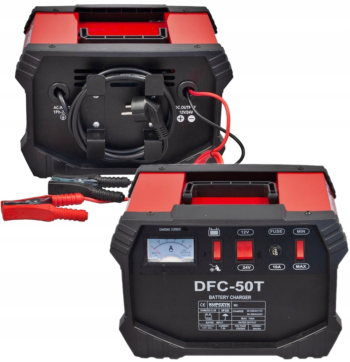 Car rectifier + start 12V / 24V DFC-50T