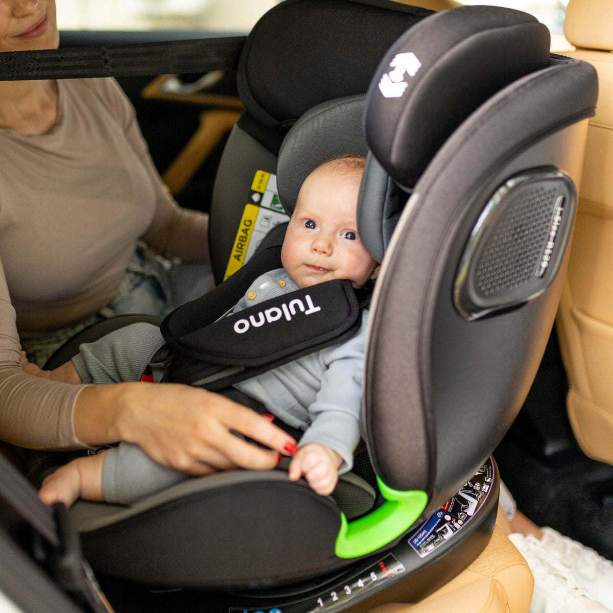 Car seat 0-36kg TULANO i-Size isofix R129 swivel 360° 40-150cm Packaging status original