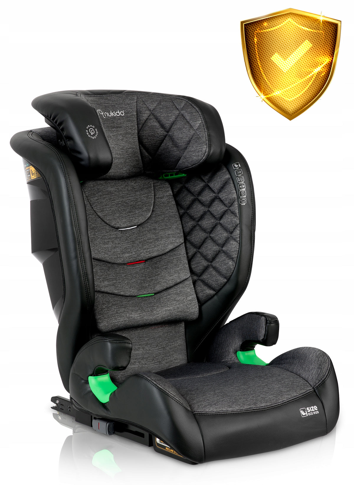 Car seat 15-36kg ISOFIX Nukido Louis i-Size adjustable Packaging status original