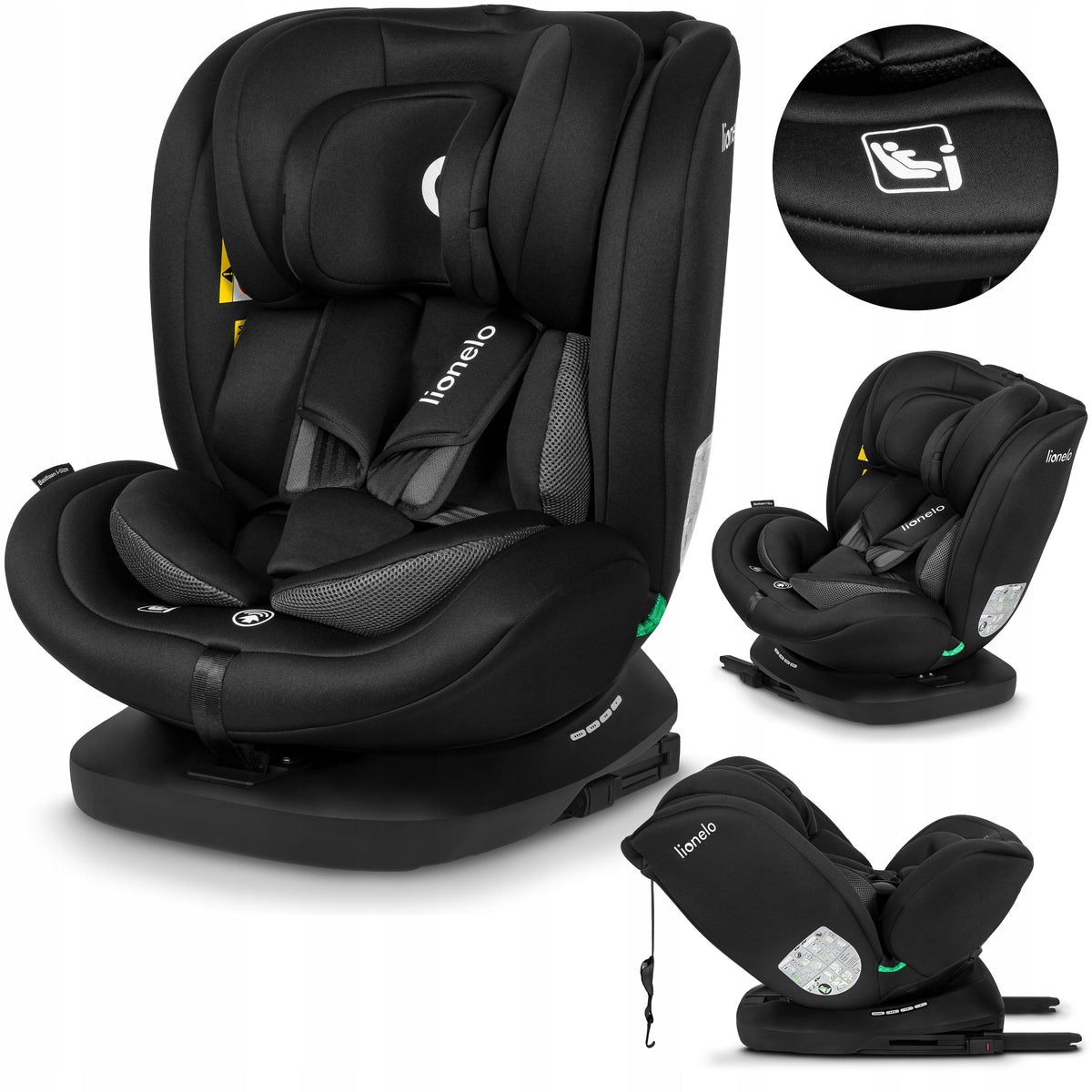 Car seat Lionelo BASTIAAN I-SIZE 0-36 kg