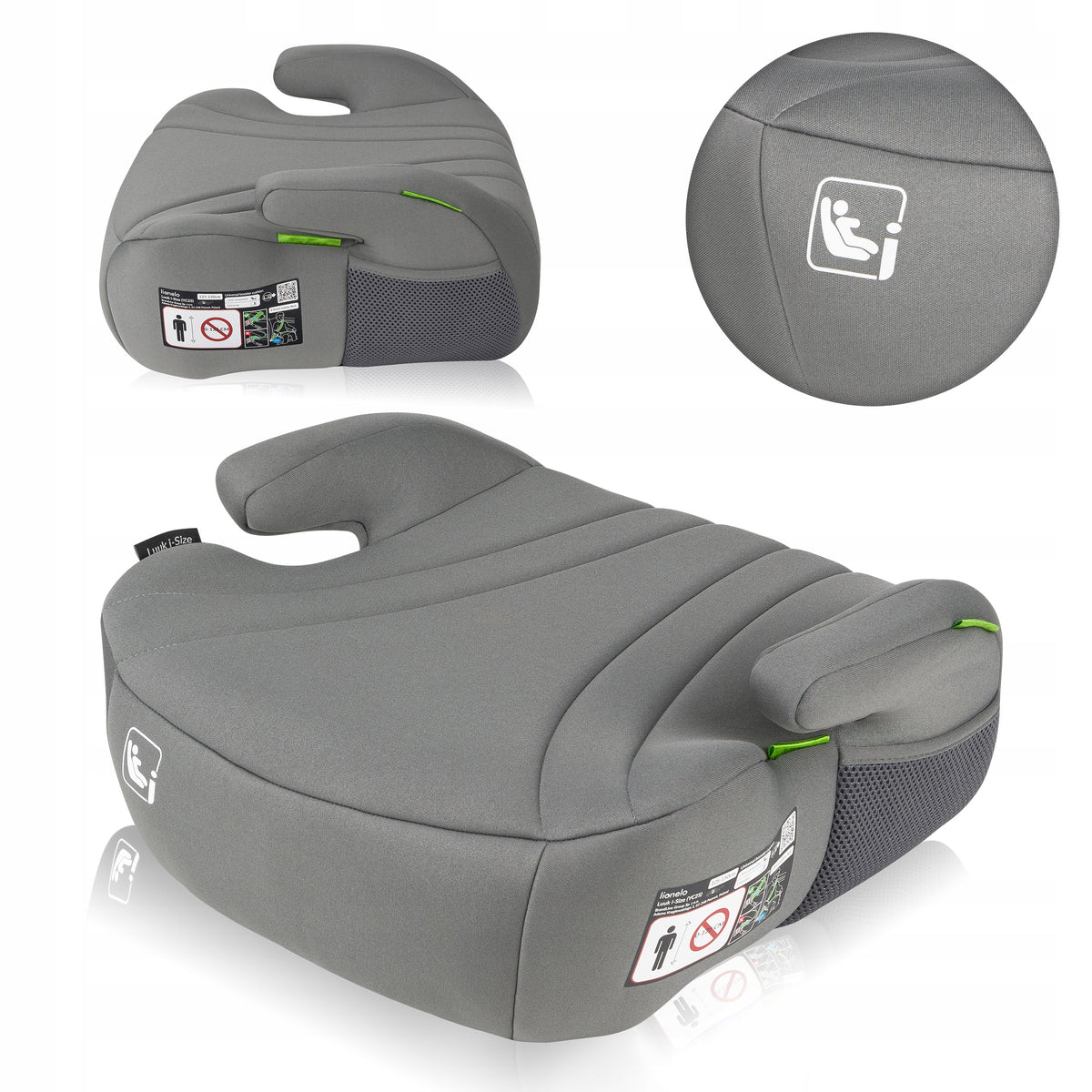 Car seat STAND seat 120-150 cm Lionelo LUUK I-SIZE