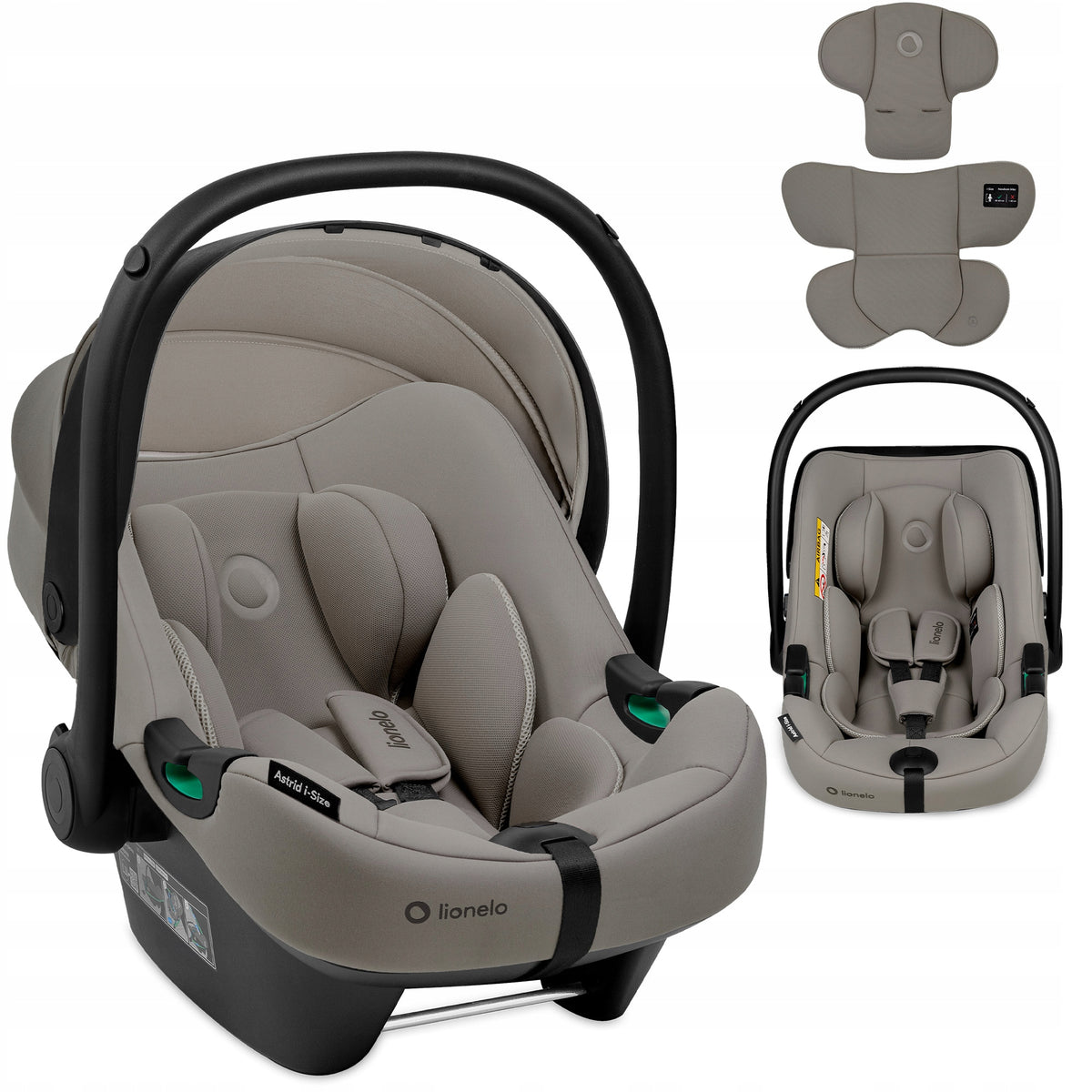 Car seat carrier 0-13kg40-87cm ADAC CERTIFICATE Lionelo Astrid Packaging status original