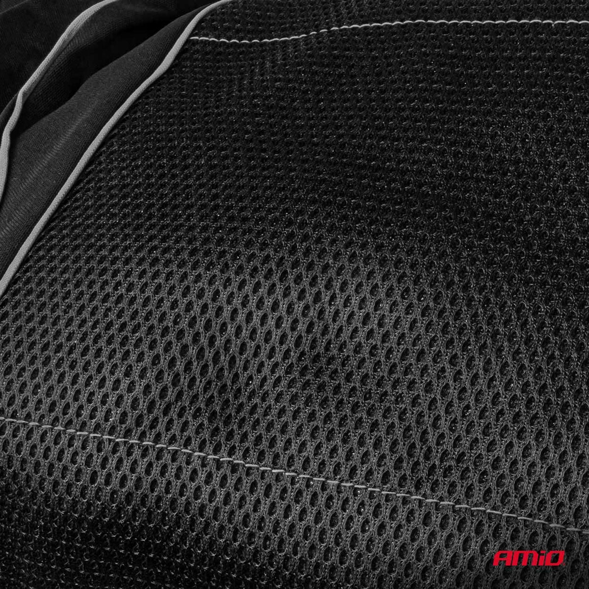 Car seat covers universal front rear set black and gray Manufacturer's catalog number 04616