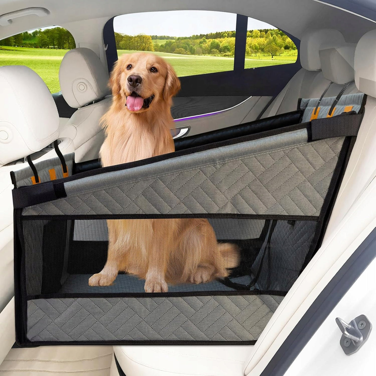 Car seat for large dog car transporter up to 75 kg