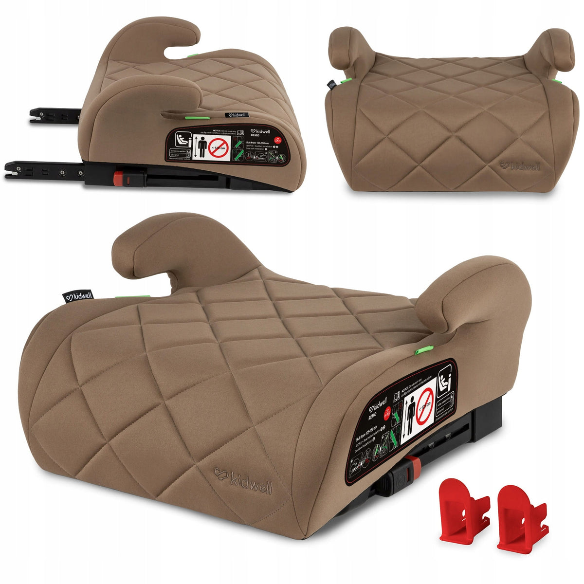 Car seat stand Kidwell REMO I-Size grey ISOFIX 125-150 cm