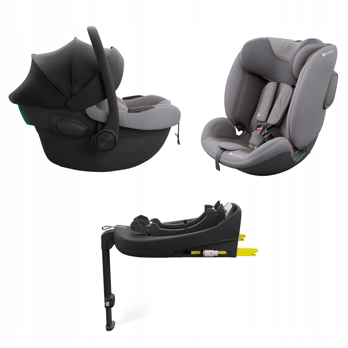 Car seat swivel modular set Kinderkraft 3in1 Endura ISOFIX