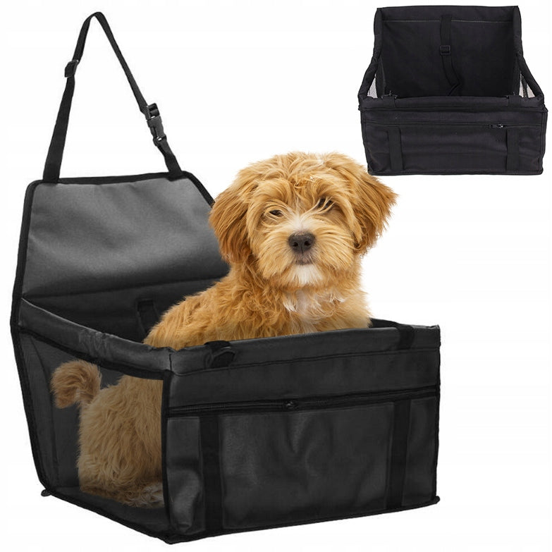 Car transporter for dog seat black