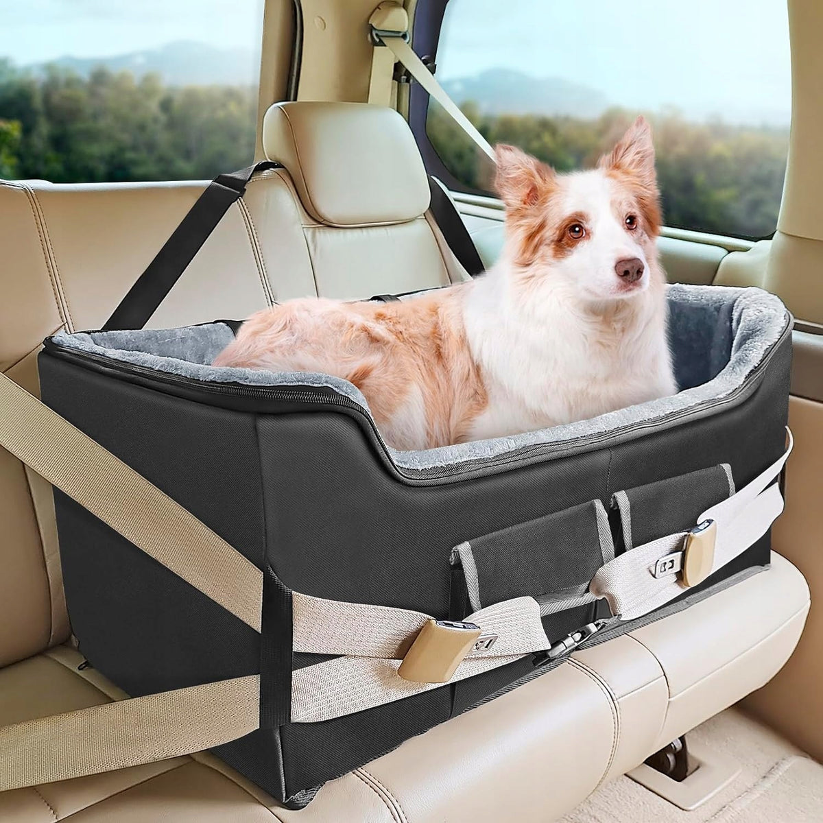 Car transporter seat for Dogs/Cats size L 76 x 43 x 33 cm