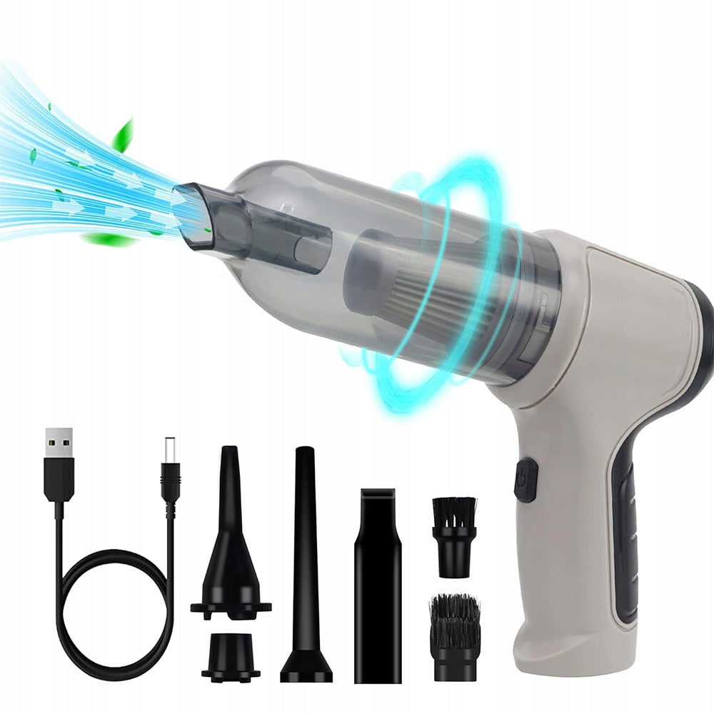 Car vacuum cleaner, Compressed Air Duster, Keyboard Cleaner for Office