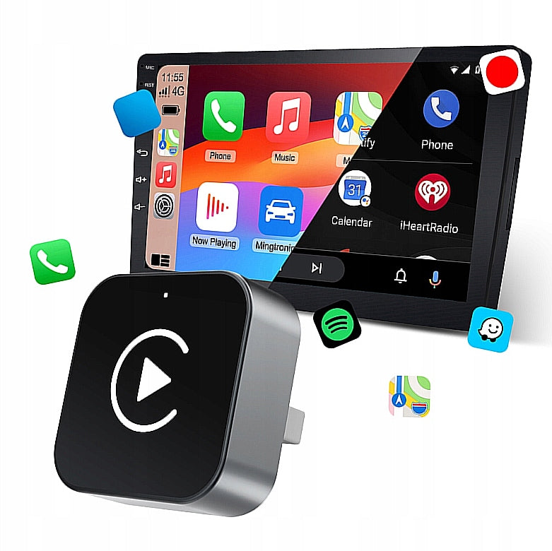 CarPlay Android Auto Plug & Play 5GHz WiFi Wireless Adapter Packaging status original