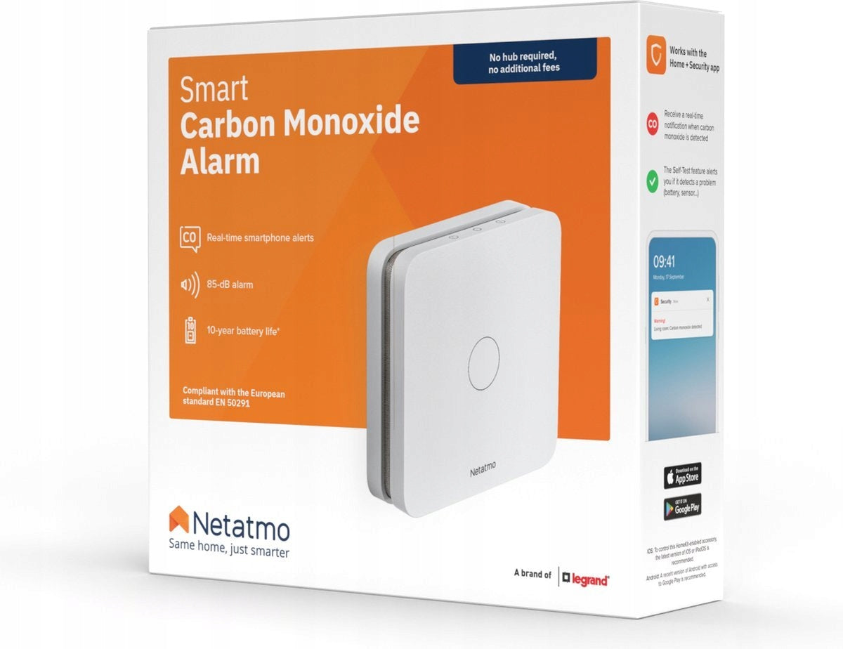 Carbon monoxide (carbon monoxide) sensor NETATMO NCO-EC Brand Netatmo