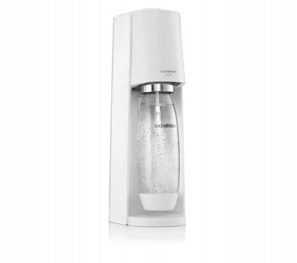 Carbonated Water Saturator Sodastream Terra White CO2 Cartridge Bottle 1L Brand SodaStream