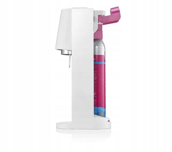 Carbonated Water Saturator Sodastream Terra White CO2 Cartridge Bottle 1L Dominant color white