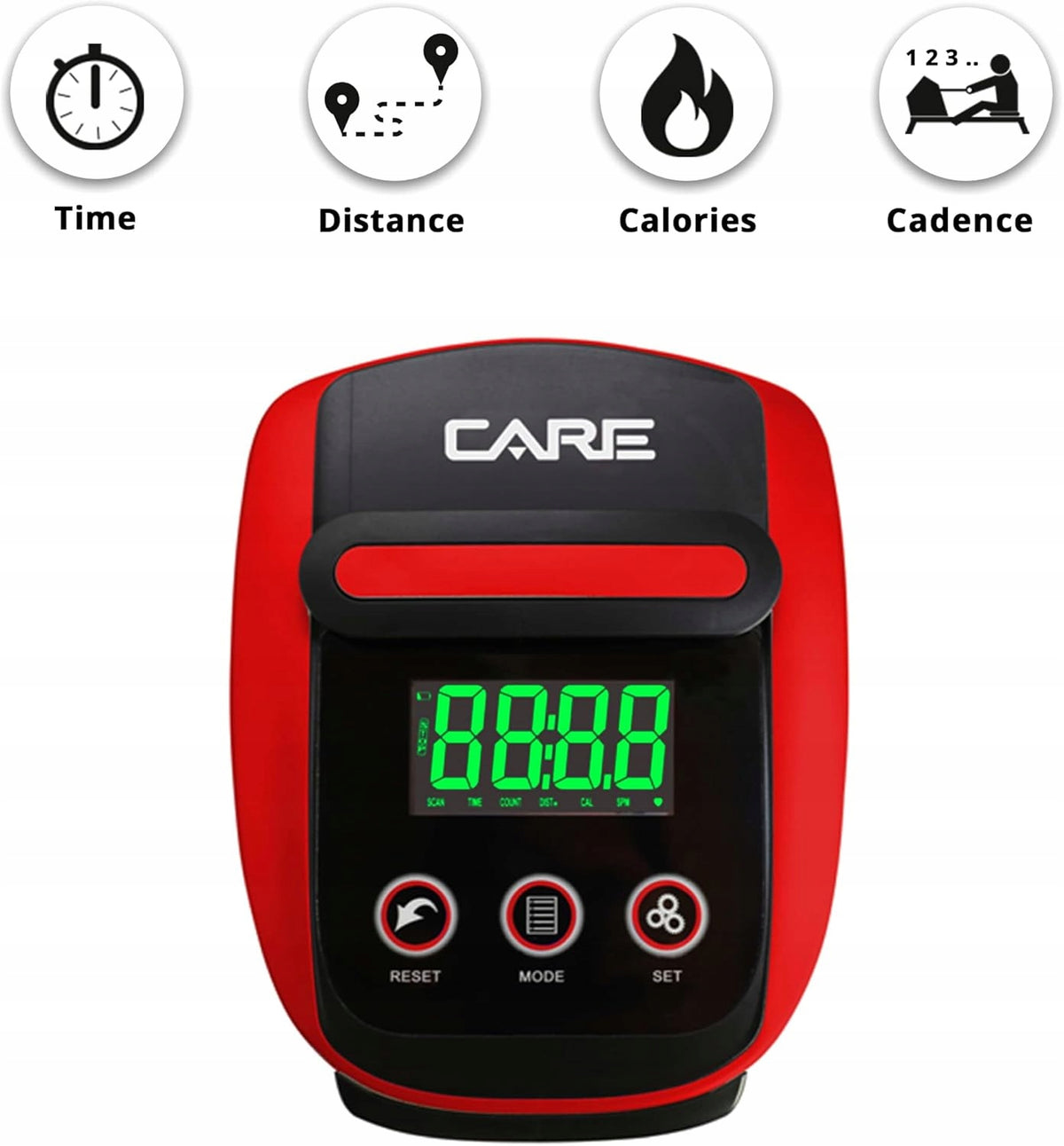 Care Fitness Home Rowing Machine Mag Clipper Folding -8 Resistance Levels Brand no brand
