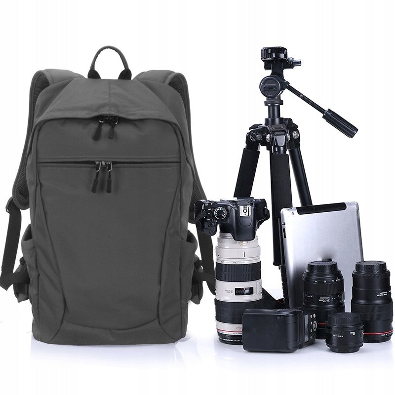 Careell Laptop Backpack 15 Tripod roomy grey