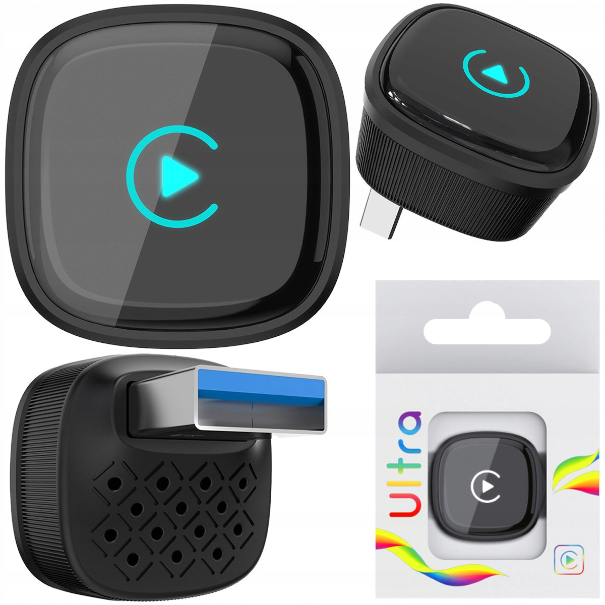 Carlinkit Wireless Adapter Mini ultra 4 CarPlay Android Auto USB
