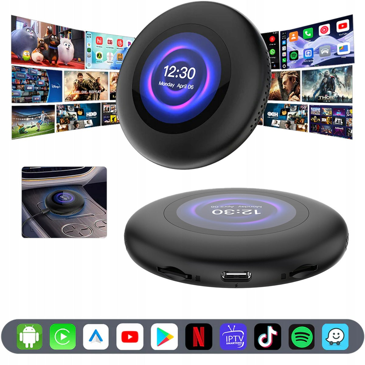 Carlinkit Wireless adapter Tbox Ultra 3 Carplay Android AUTO 8/128GB Manufacturer code Tbox ultra 3
