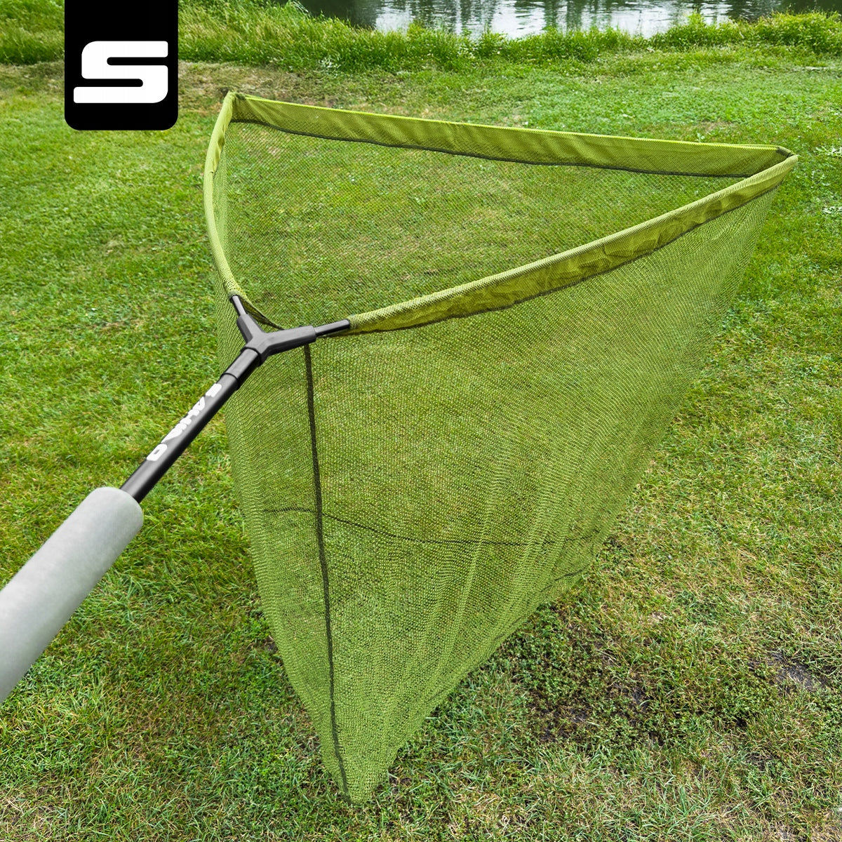 Carp landing net Sahido HYPER NET XL 105x105 Float Large Strong Deep Manufacturer code SH-HYPER_NET_XL