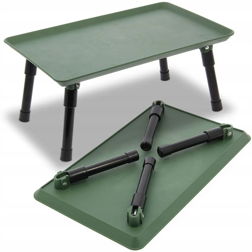 Carp table adjustable green khaki for fishing tent for fish green