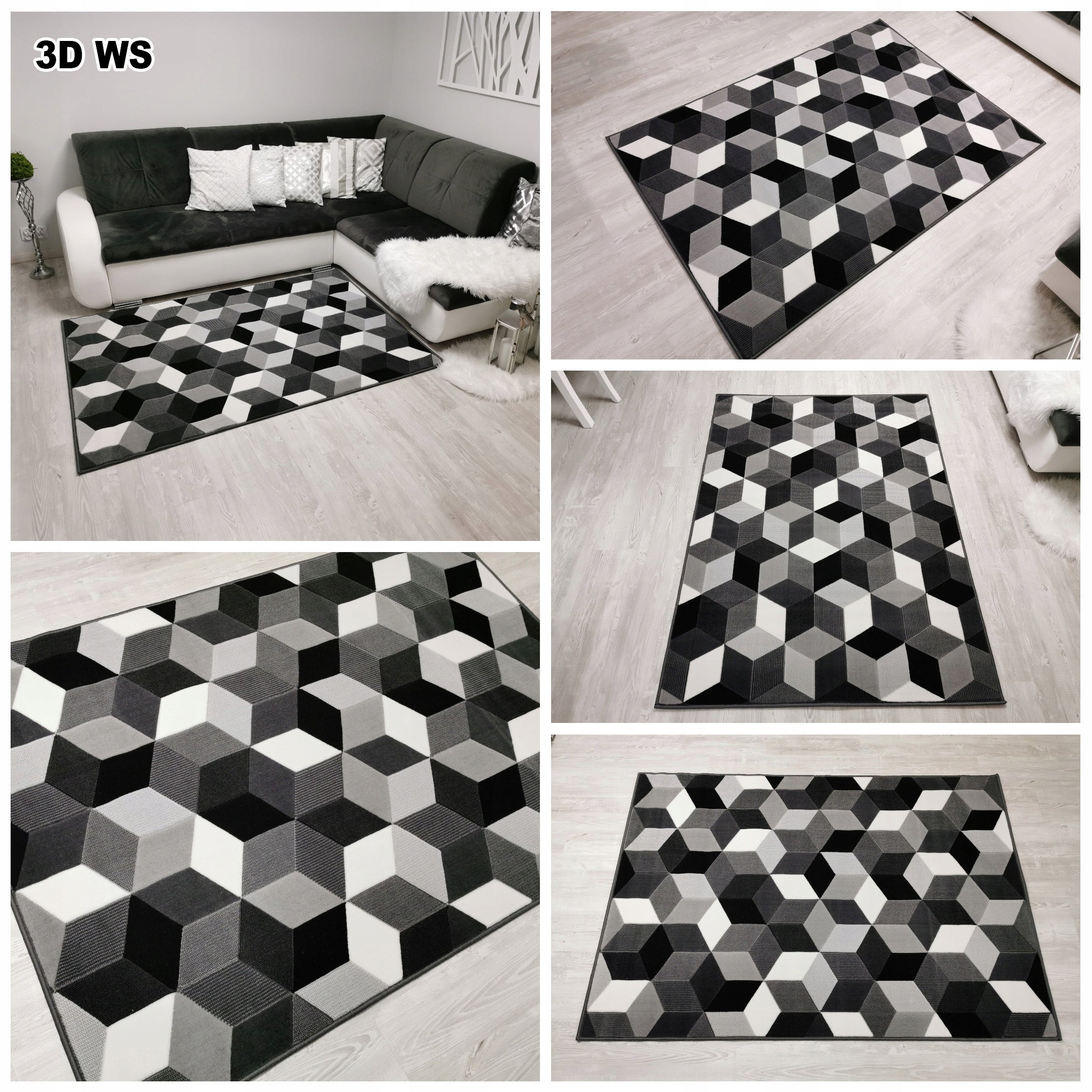 Carpet 120x170 colorful accent for youth room pleasant to the touch Brand Sindbad