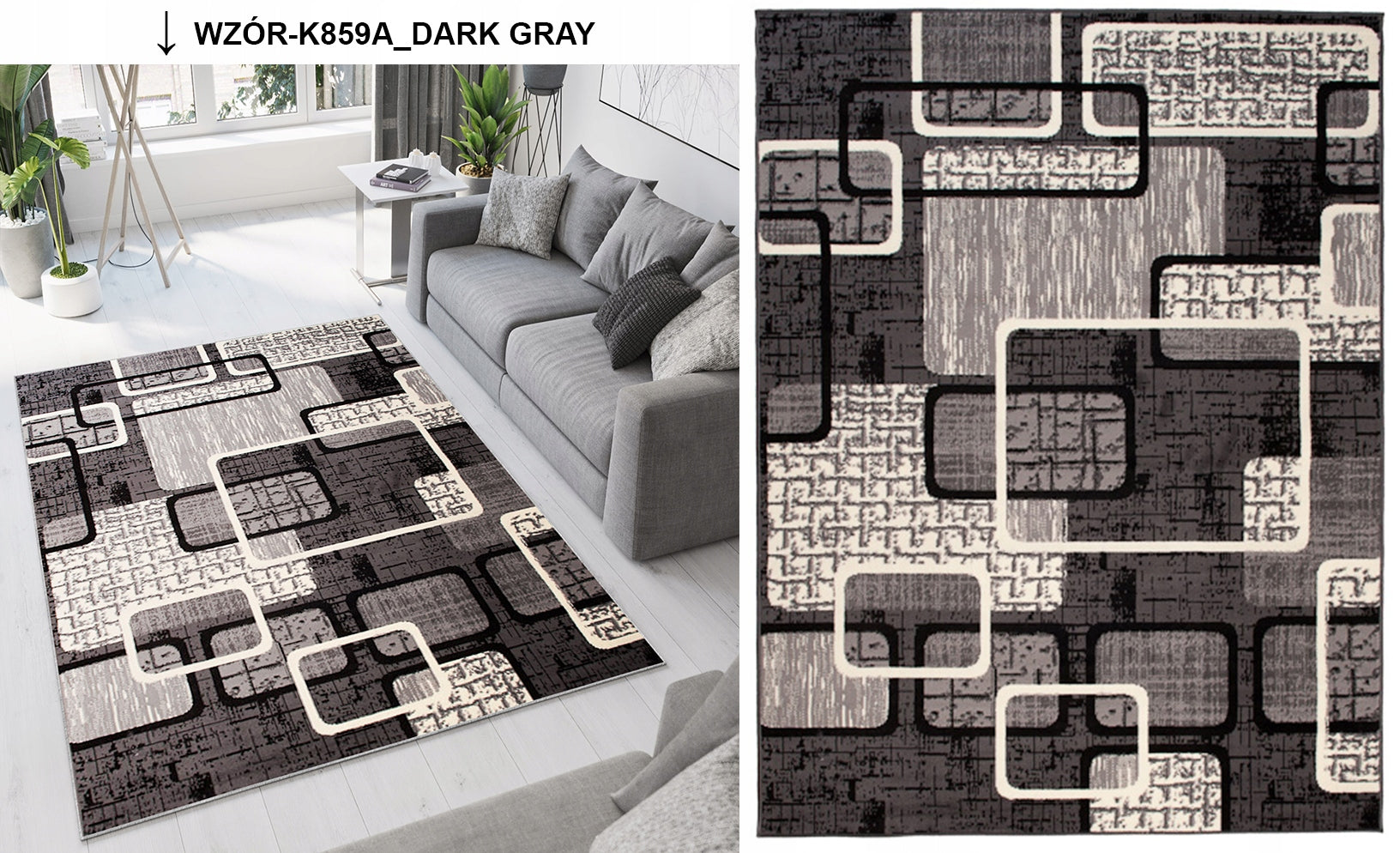 Carpet 250x300 BCF LUXURY SOFT MODERN DESIGNS Brand Dywany Chemex