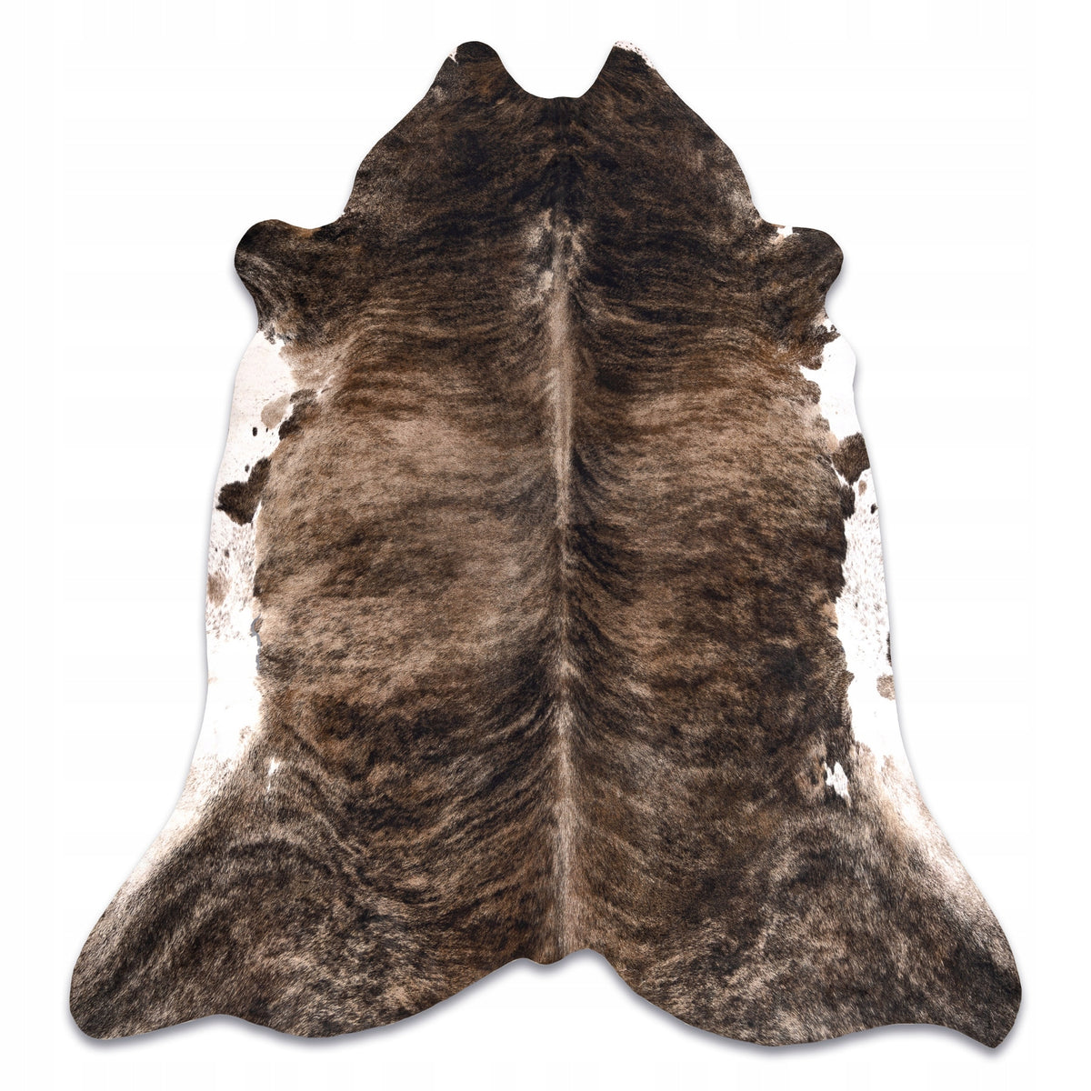 Carpet Artificial Cow Leather Brown Skin For Living Room 100x150 cm Kind artificial