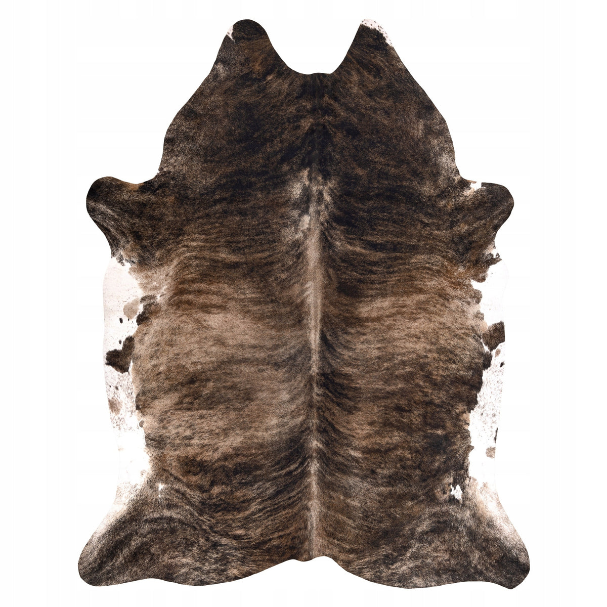 Carpet Artificial Cow Leather Brown Skin For Living Room 100x150 cm Length 150 cm