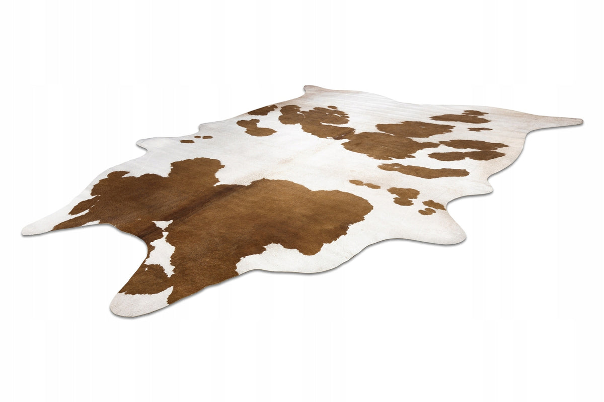 Carpet Artificial Cowhide, Brown and white leather 180x220 cm EAN (GTIN) 5903824404878