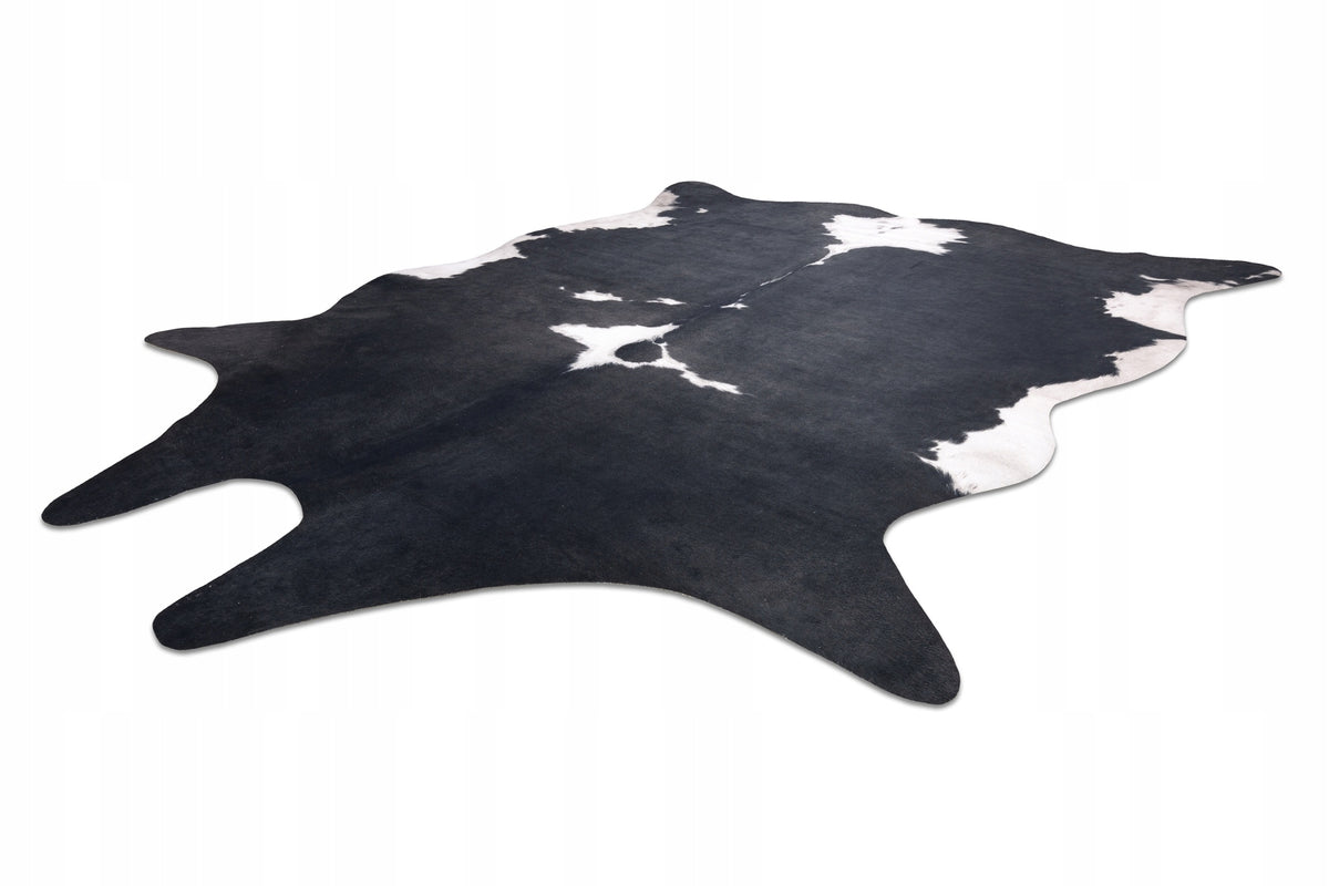Carpet Artificial Cowhide, White and black leather 100x150 cm Manufacturer code C147