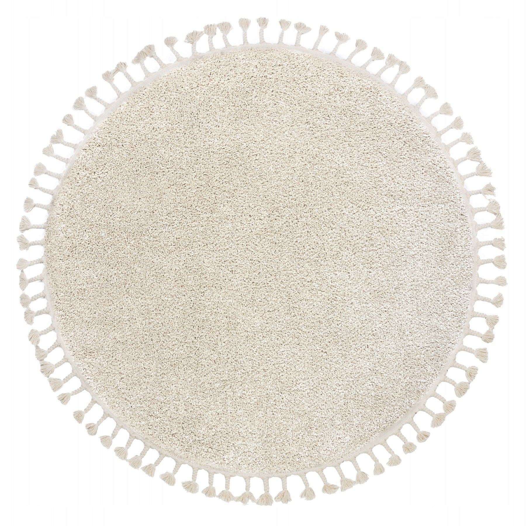 Carpet BERBER 9000 near cream Berber tassels Moroccan shaggy 120 CM Manufacturer code GR3848
