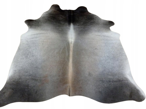 Carpet COW LEATHER black-grey-beige genuine leather UNIQUE