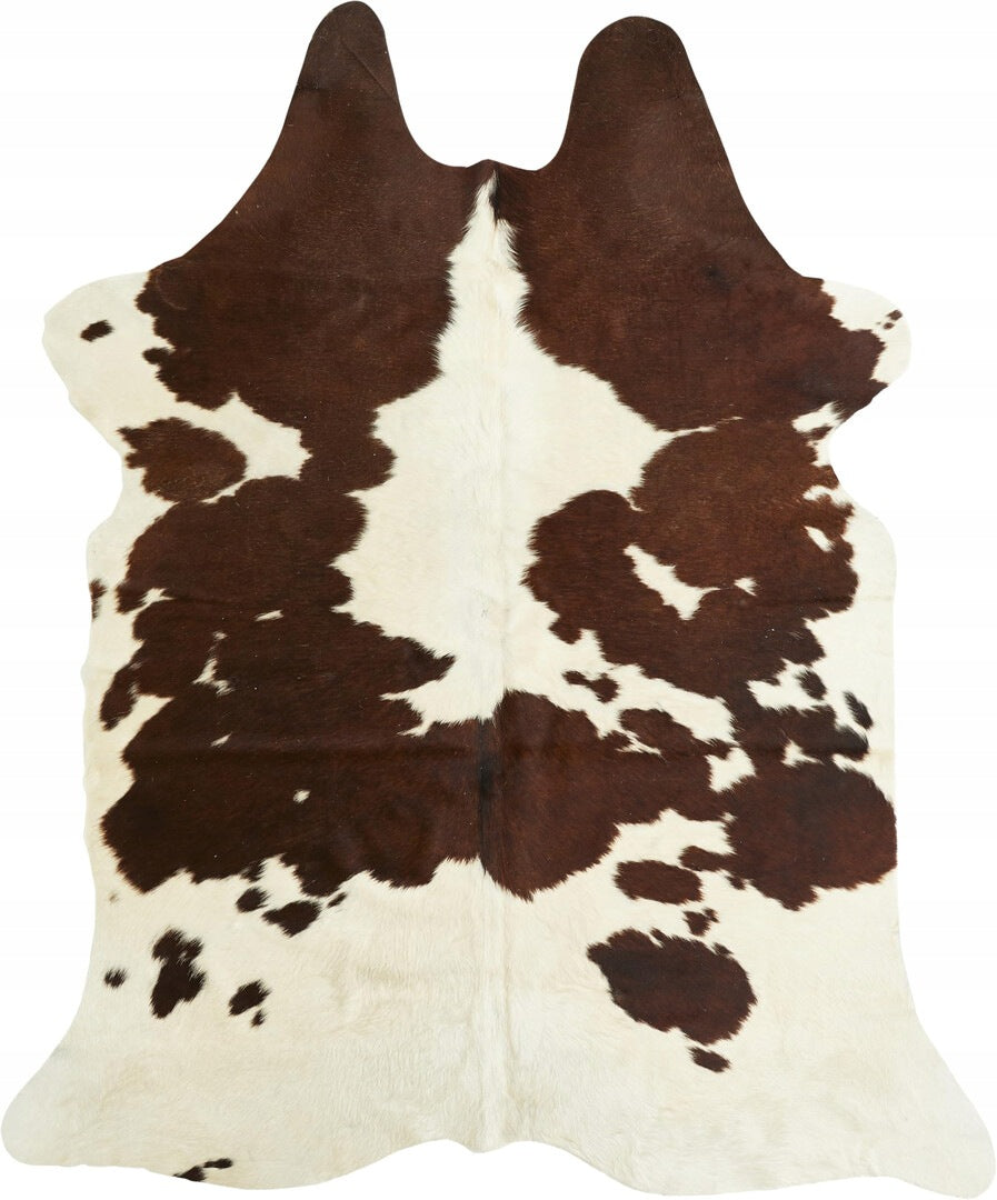 Carpet LUXOR living Genuine Cowhide Leather Brown 160x240 cm Patterns