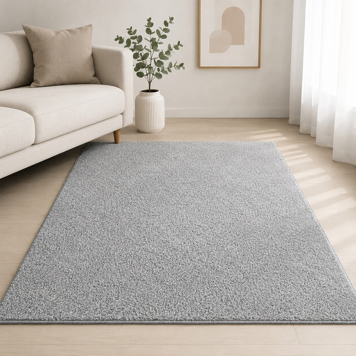 Carpet SHAGGY Ash Embroidered 100x140 SOFT MIX 8 COLORS
