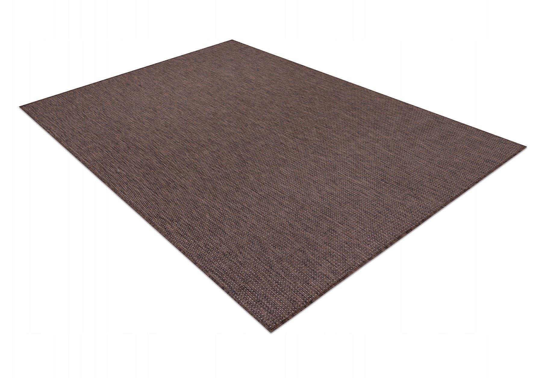 Carpet STRING SION Melange flat weaving brown TERRACE WITHOUT PATTERN 160x220 cm Brand Dywany Łuszczów