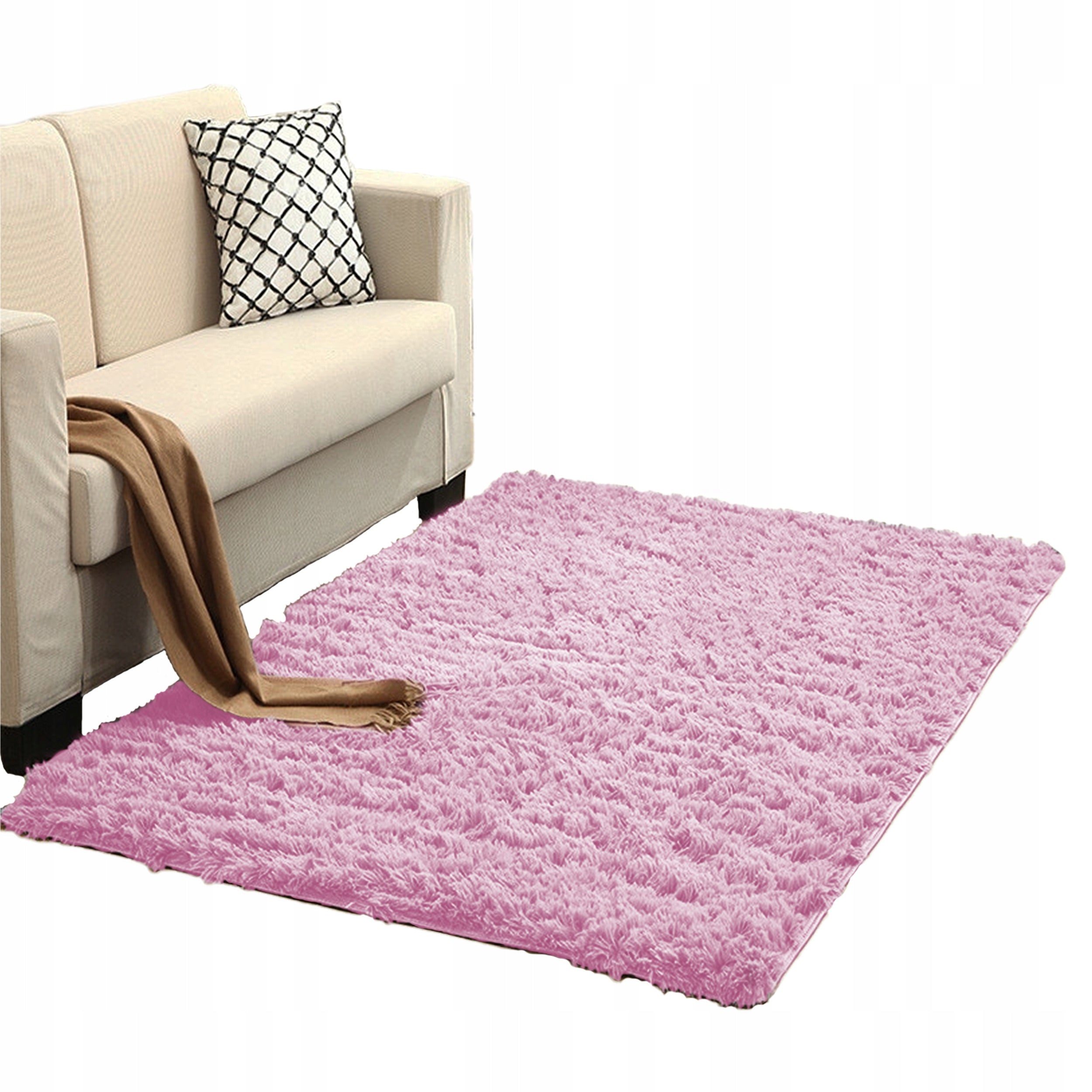 Carpet Shaggy non-slip modern living room soft fluffy 120x160