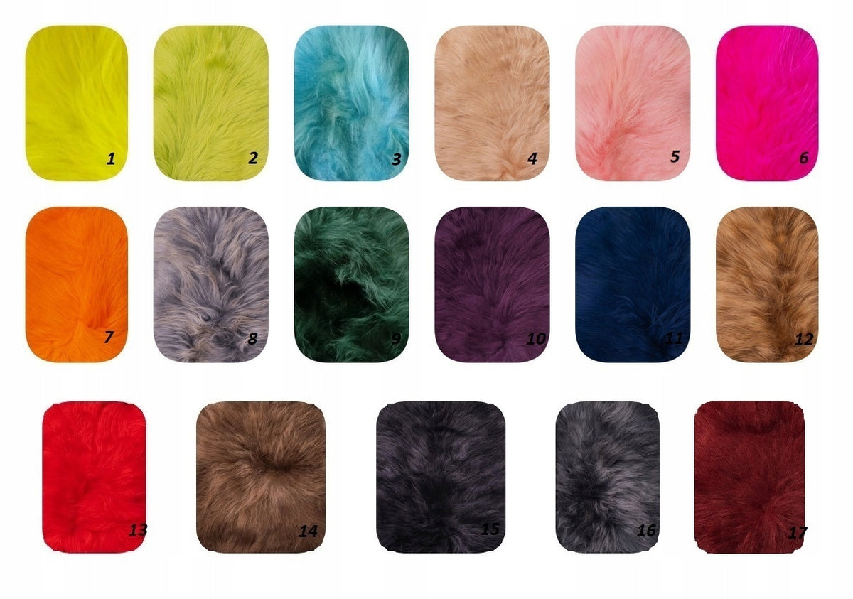 Carpet Six Sheepskin Natural 17 Colors Color other