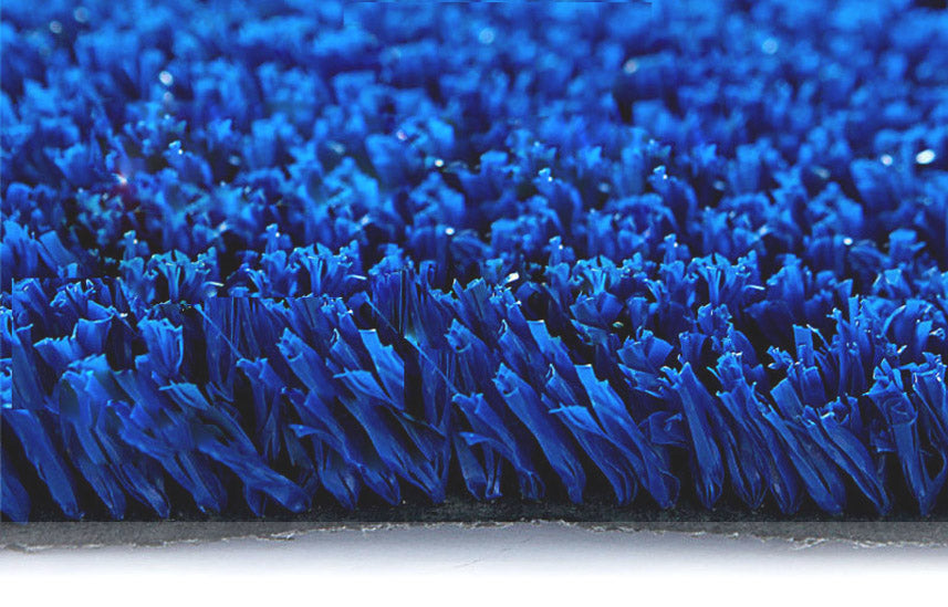 Carpet artificial grass BLUE dense 2m wide Manufacturer code Spring 6000 Blauw