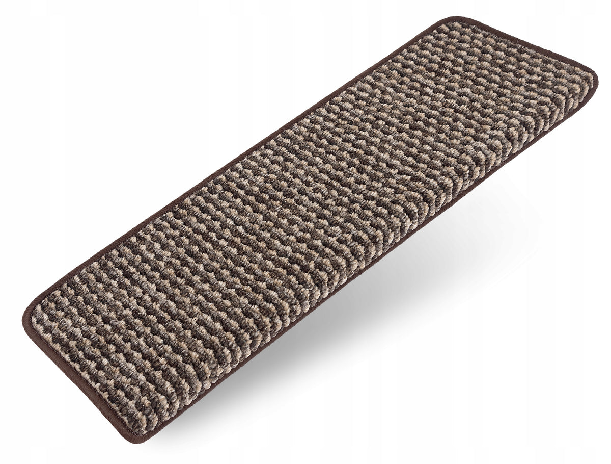 Carpet, carpet, carpet, stair runner, made to measure, resistant, brown, 100x200 Manufacturer code D-0013-100X200