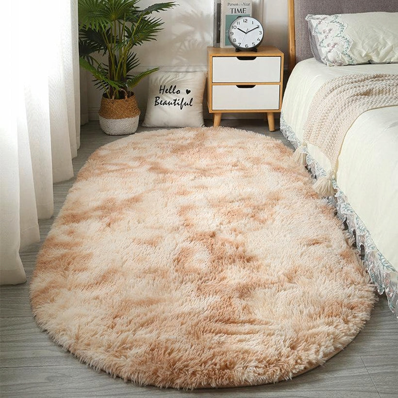 Carpet plush soft shaggy thick fluffy hairy 160x60cm beige Brand Realne Ceny