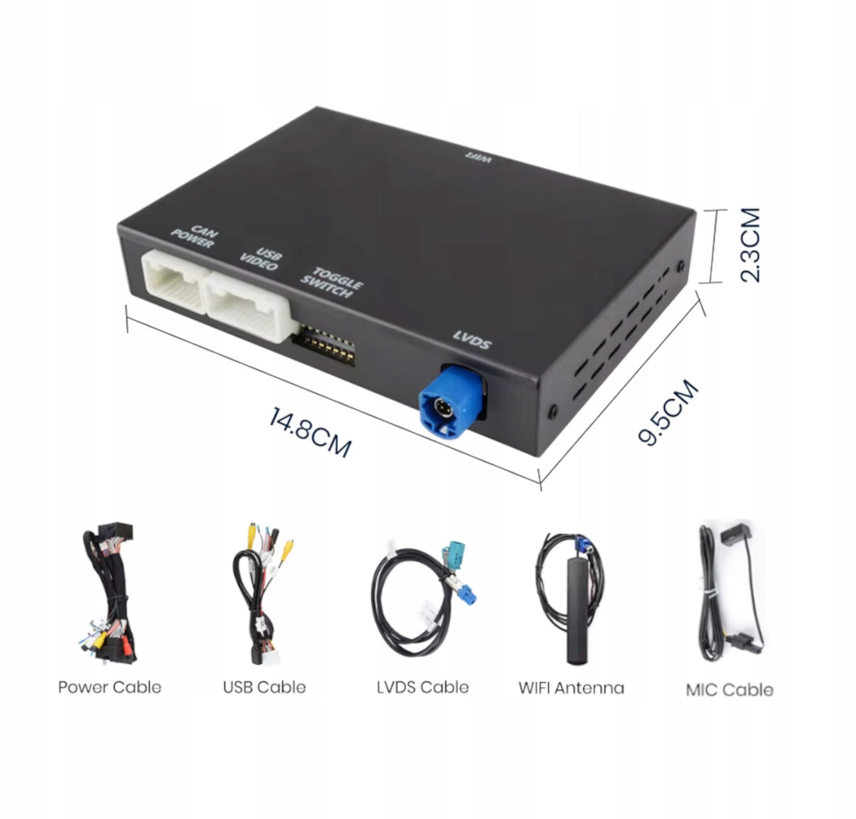 Carplay Android Auto module for Audi A4 B8 / A5 8T / Q5 / Audi Multimedia Manufacturer code Moduł Carplay Audi A4 B8 / Q5 Audi Multimedia