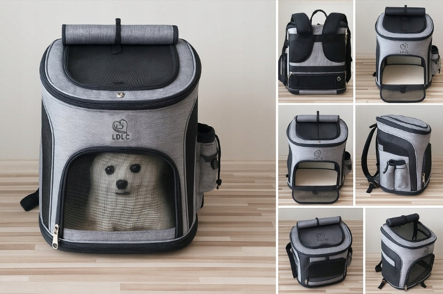 Carrier Backpack for Cat Dog 40x37x28cm Transporter Breathable I113 Manufacturer code I113