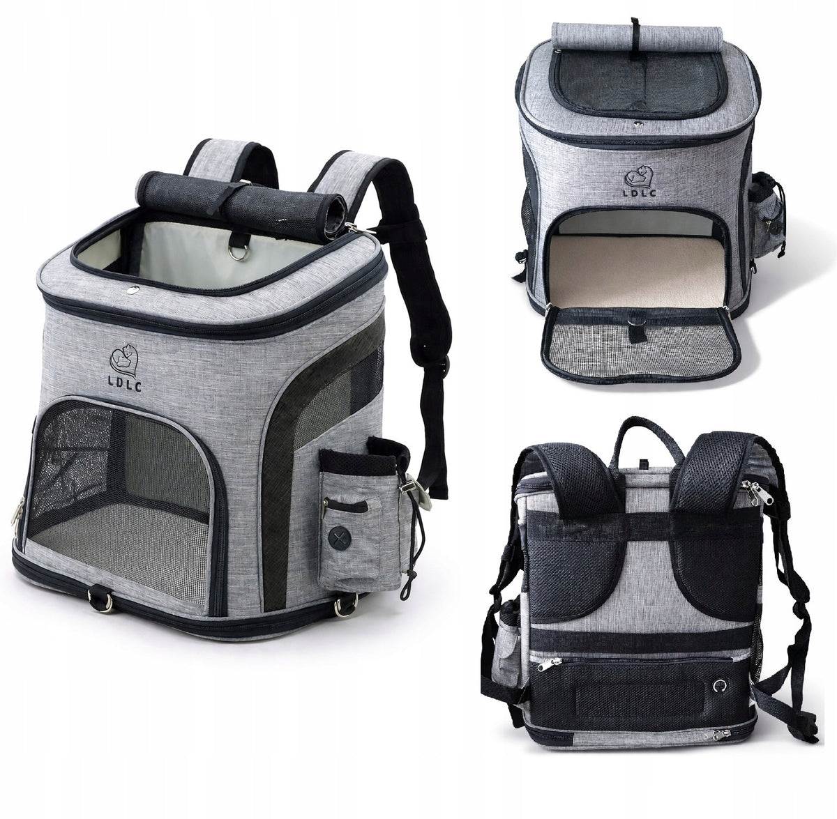 Carrier Backpack for Cat Dog 40x37x28cm Transporter Breathable I113