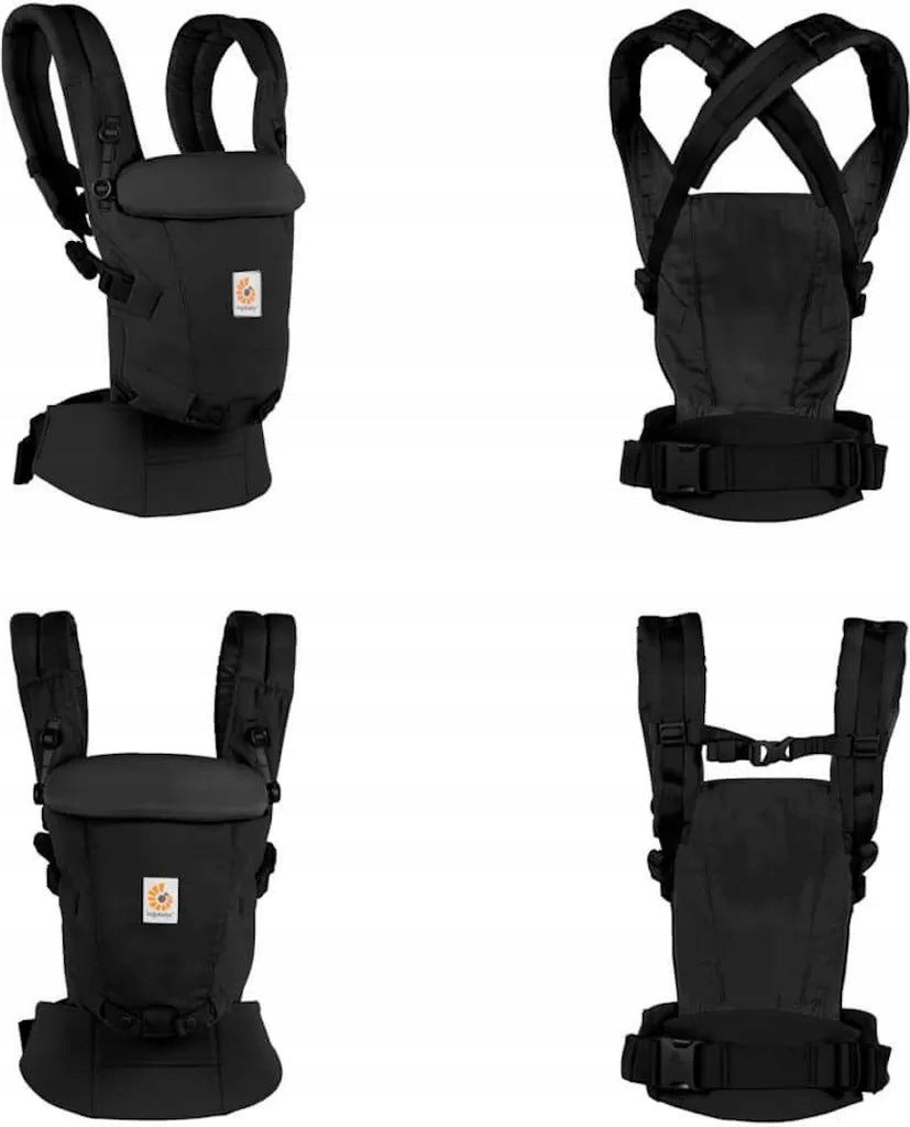 Carrier Ergobaby adapt SoftTouch cotton black Packaging status original