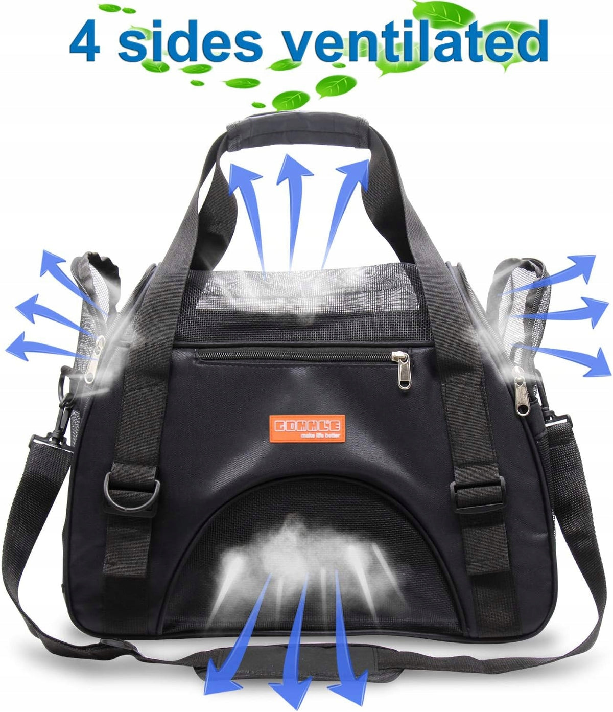 Carrier Pet Bag Black Folding 44cm x 30cm x 20cm Manufacturer code 7138