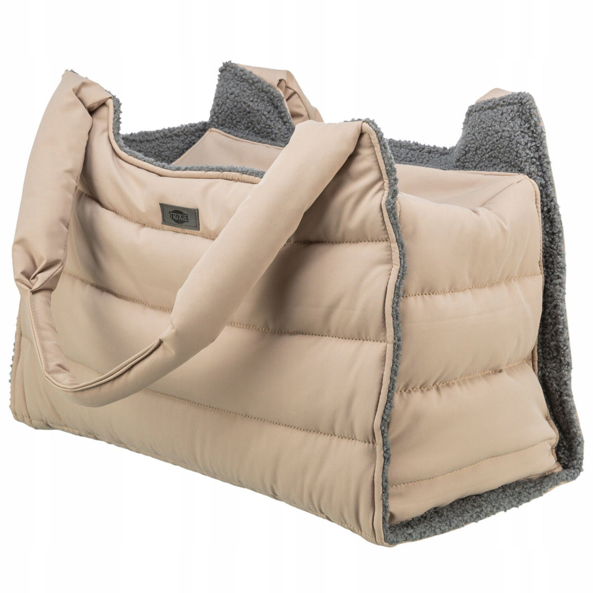 Carrying bag fabric Trixie beige universal 42 cm x 58 cm x 22 cm